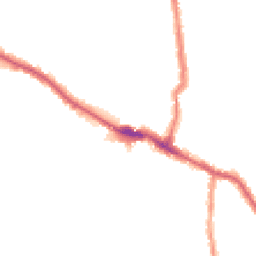 Night-time road noise heatmap for E13 0AQ