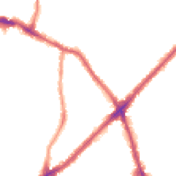 Night-time road noise heatmap for E13 0BD