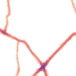 Night-time road noise heatmap for E13 0BH