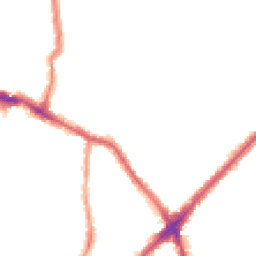 Night-time road noise heatmap for E13 0BJ