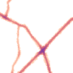 Night-time road noise heatmap for E13 0BN