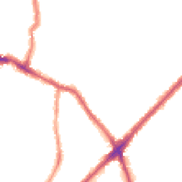 Night-time road noise heatmap for E13 0BQ