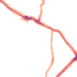 Night-time road noise heatmap for E13 0BZ