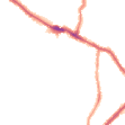 Night-time road noise heatmap for E13 0DD