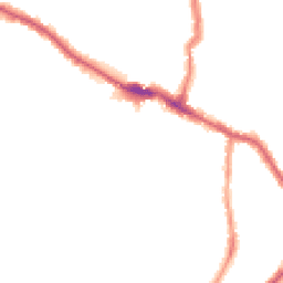 Night-time road noise heatmap for E13 0DF