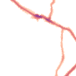Night-time road noise heatmap for E13 0DG