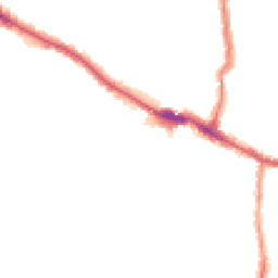 Night-time road noise heatmap for E13 0DL