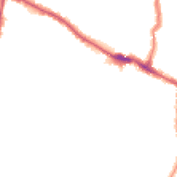 Night-time road noise heatmap for E13 0DP