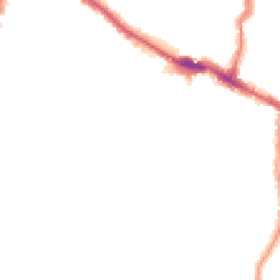 Night-time road noise heatmap for E13 0DR
