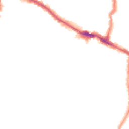 Night-time road noise heatmap for E13 0DS
