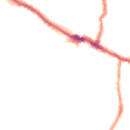 Night-time road noise heatmap for E13 0DW