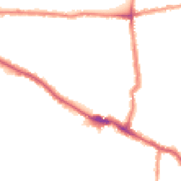 Night-time road noise heatmap for E13 0LD