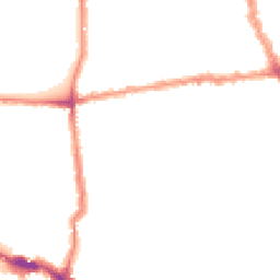 Night-time road noise heatmap for E13 0PT