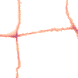 Night-time road noise heatmap for E13 0QB