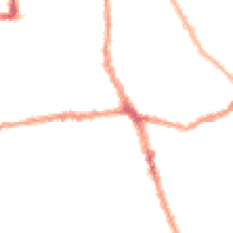 Night-time road noise heatmap for E13 0QT