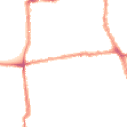 Night-time road noise heatmap for E13 0RB