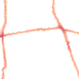 Night-time road noise heatmap for E13 0RJ