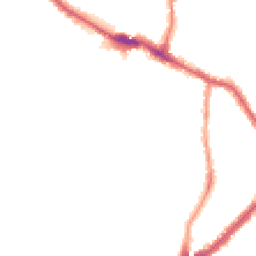 Night-time road noise heatmap for E13 8BA