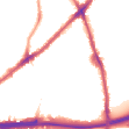 Night-time road noise heatmap for E13 8BF