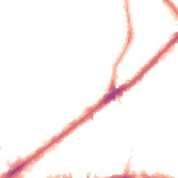 Night-time road noise heatmap for E13 8DP