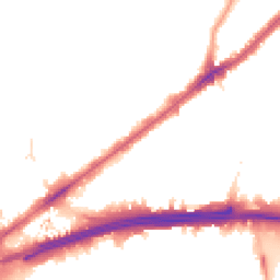 Night-time road noise heatmap for E13 8HS