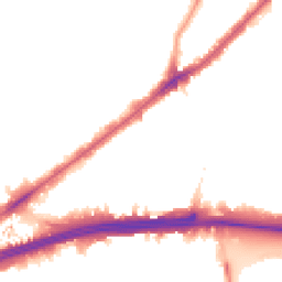 Night-time road noise heatmap for E13 8HU