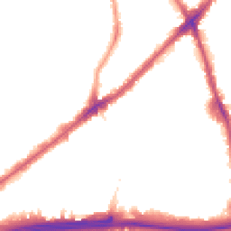 Night-time road noise heatmap for E13 8LL