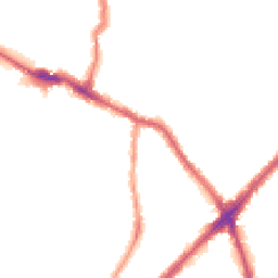 Night-time road noise heatmap for E13 8RA