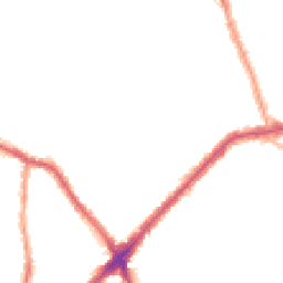 Night-time road noise heatmap for E13 9AW