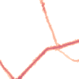 Night-time road noise heatmap for E13 9BL