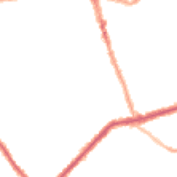 Night-time road noise heatmap for E13 9BT