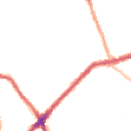 Night-time road noise heatmap for E13 9DE