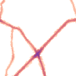 Night-time road noise heatmap for E13 9DX