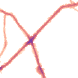Night-time road noise heatmap for E13 9NA