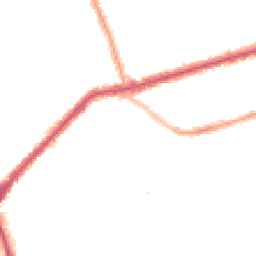 Night-time road noise heatmap for E13 9PS