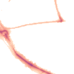 Night-time road noise heatmap for E16 1AP