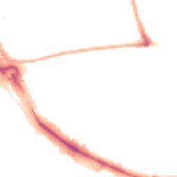 Night-time road noise heatmap for E16 1AQ