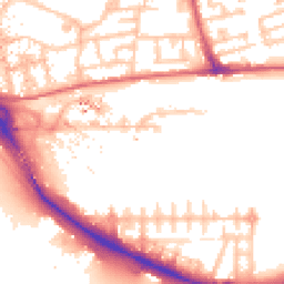 Daytime road noise heatmap for E16 1AS