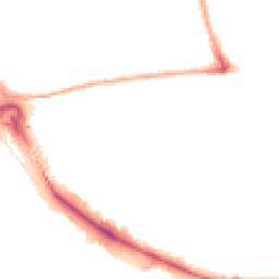 Night-time road noise heatmap for E16 1AT