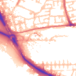 Daytime road noise heatmap for E16 1BL
