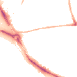 Night-time road noise heatmap for E16 1BS