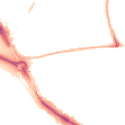 Night-time road noise heatmap for E16 1BY