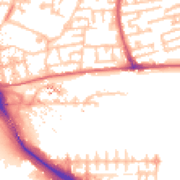 Daytime road noise heatmap for E16 1DA
