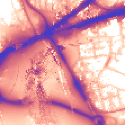 Daytime road noise heatmap for E16 1DL