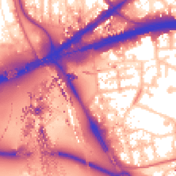 Daytime road noise heatmap for E16 1DT