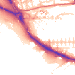 Daytime road noise heatmap for E16 1DU