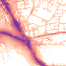 Daytime road noise heatmap for E16 1LD
