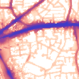 Daytime road noise heatmap for E16 1NU