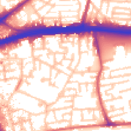 Daytime road noise heatmap for E16 1PD