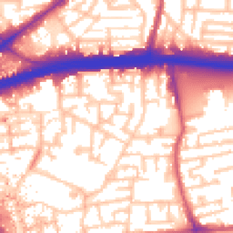 Daytime road noise heatmap for E16 1PF